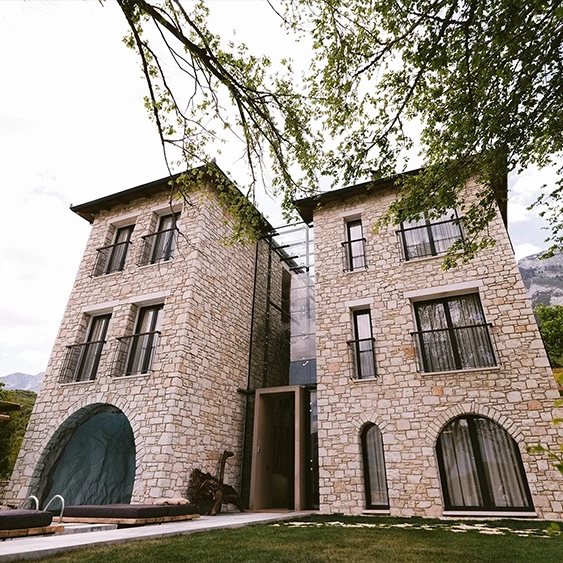 Luxury villa retreat in Albania